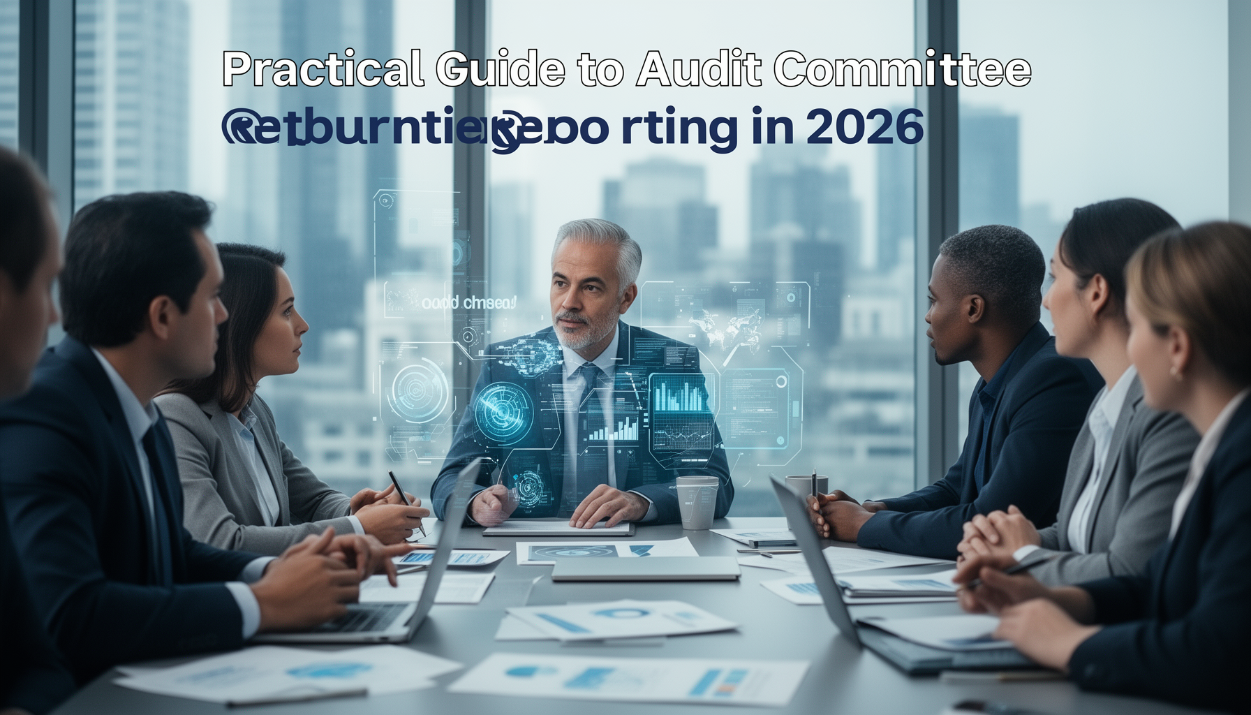 Editorial featured image about audit committee reporting 2026 from "Practical Guide to Audit Committee Reporting in 2026". Depiction of a corporate